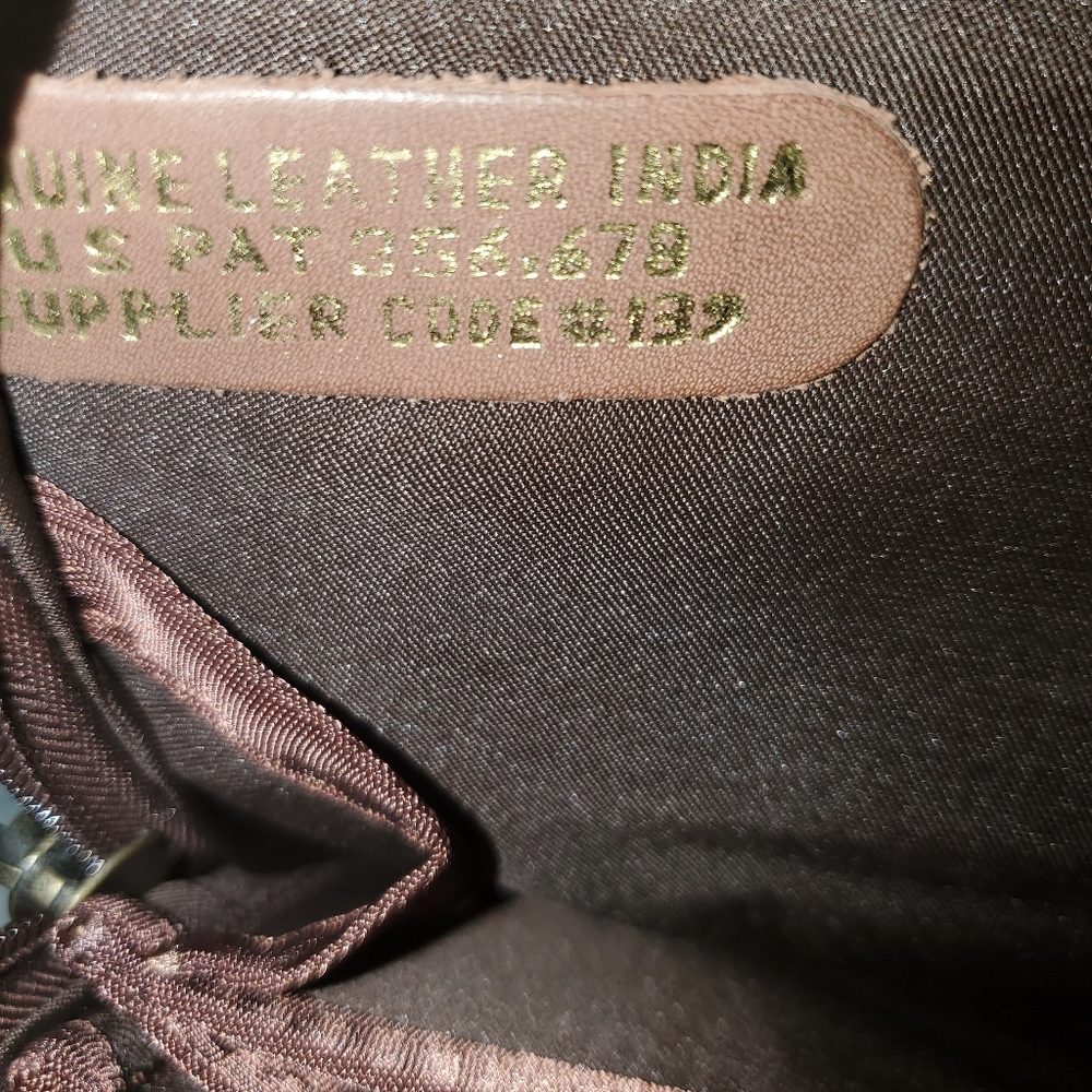 Brown Leather Laptop Bag - Picture 2 of 8